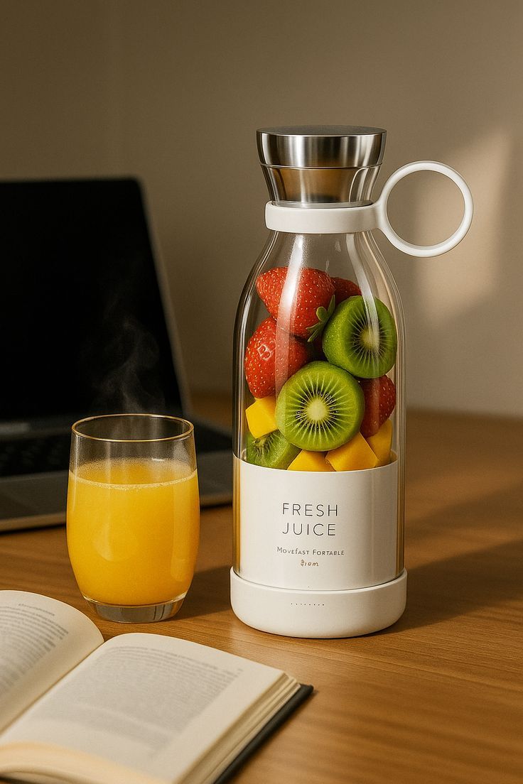 Portable Mini Blender – Fresh Smoothies & Juices Anywhere