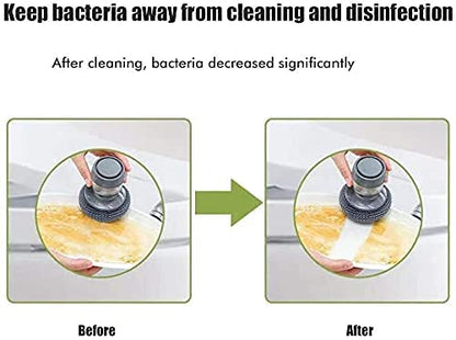 2-in-1 Soap Dispenser Dish Brush – Press-to-Dispense Kitchen Scrubber